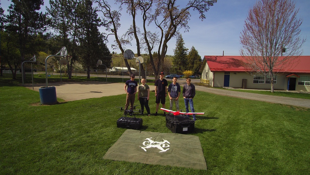 Cove Drones class students 