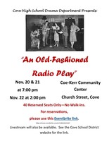 CHS Fall Play!