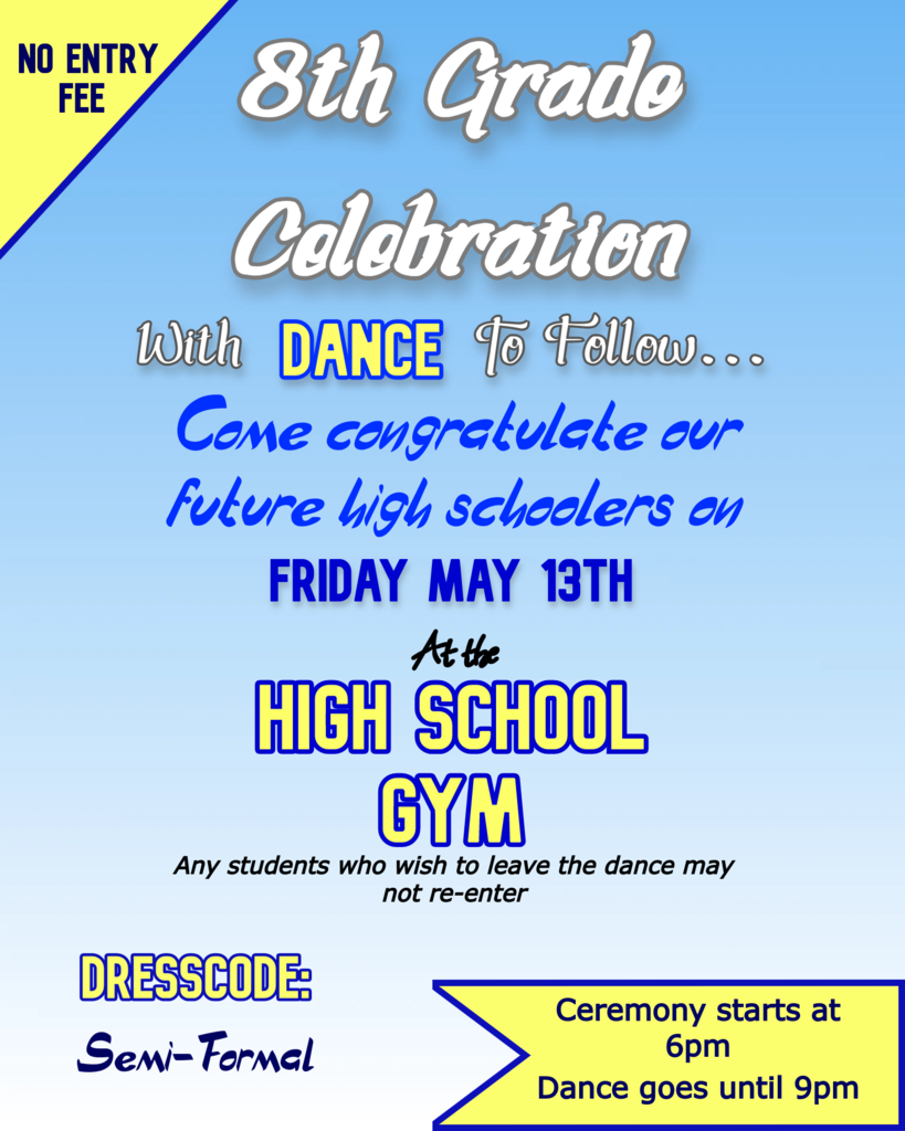 8th grade celebration
