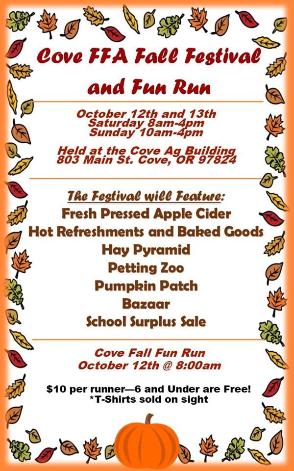 Cove FFA Fall Festival!