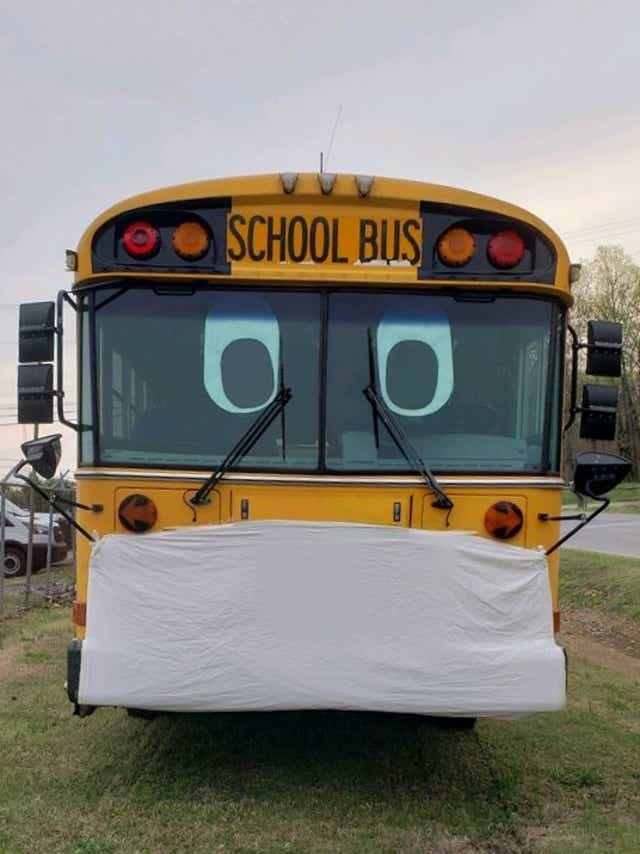 Bus with Mask